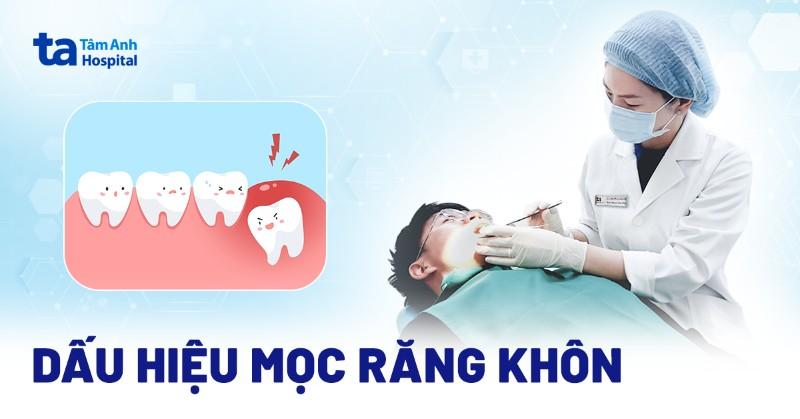 Mọc răng khôn gây đau nhức