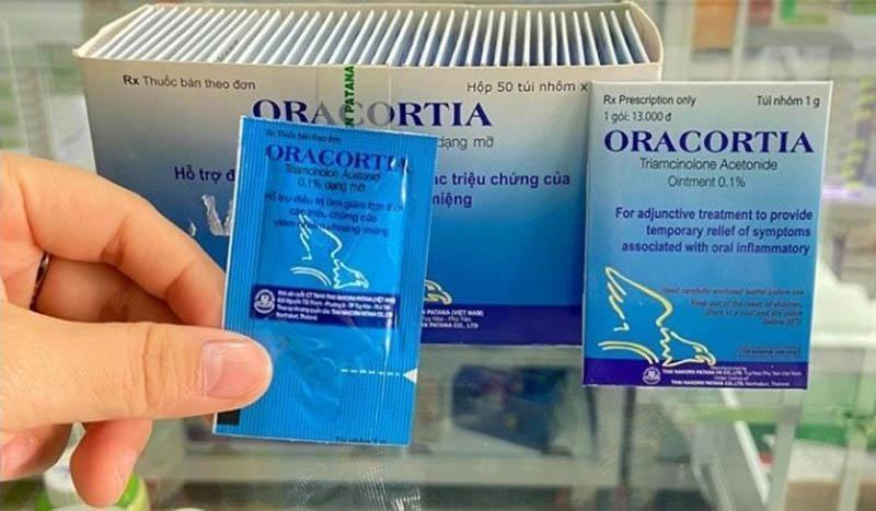 Hiệu quả của kem bôi nhiệt miệng Oracortia