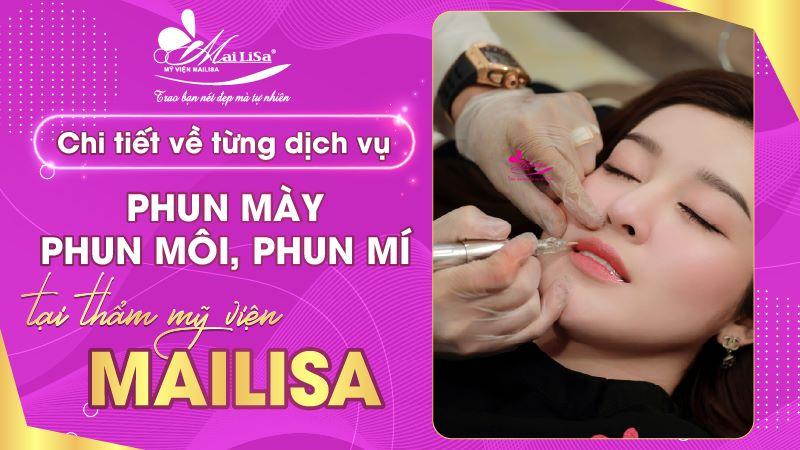 Bảng giá triệt lông Mailisa theo vùng điều trị