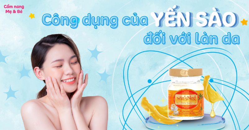 Cách sử dụng yến sào để đẹp da