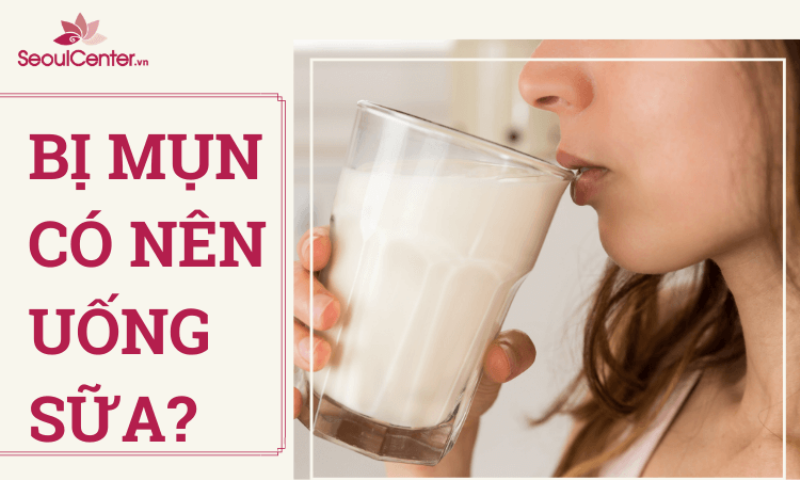 Uống sữa TH True Milk nhiều có gây mụn không?