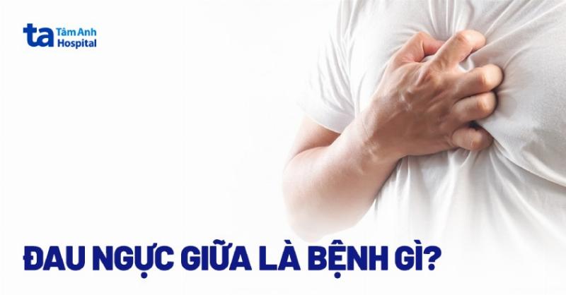 Tức ngực khó thở ở giữa ngực: Chẩn đoán