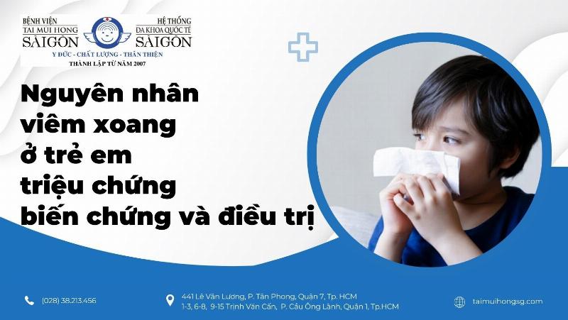 Hình ảnh minh họa viêm xoang mũi