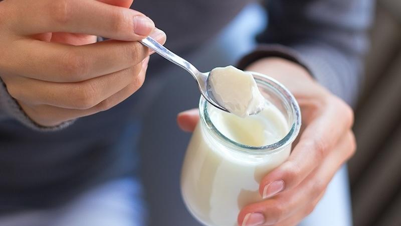 Probiotics trong sữa chua giúp đẹp da