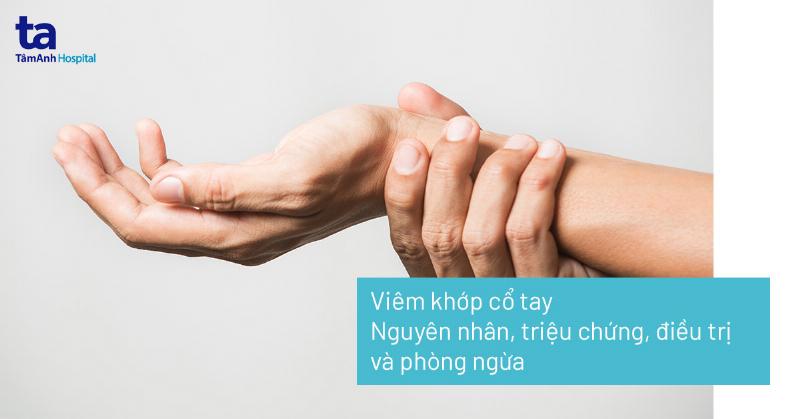 Triệu chứng đau cục xương cổ tay