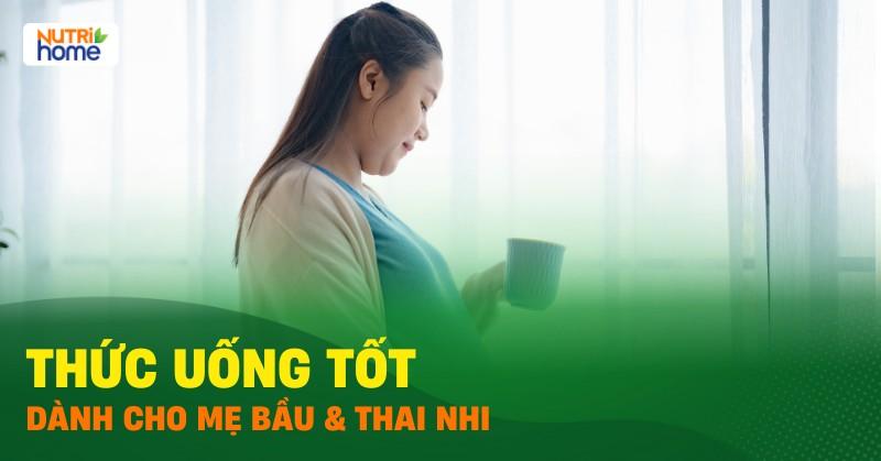 Nước uống cho bà bầu