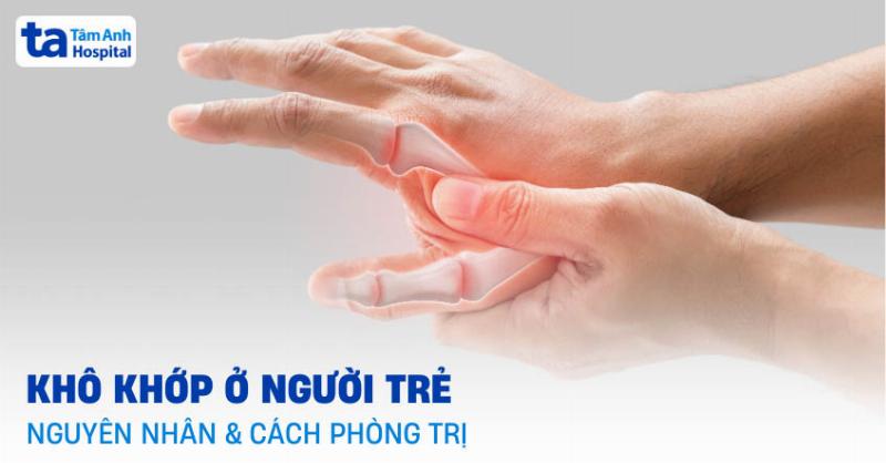 Phòng ngừa khô khớp ở người trẻ
