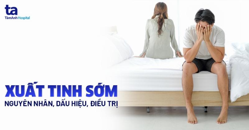 Hình ảnh minh họa tác động của yếu sinh lý đến tâm lý và mối quan hệ (người đàn ông buồn bã, cặp đôi căng thẳng)