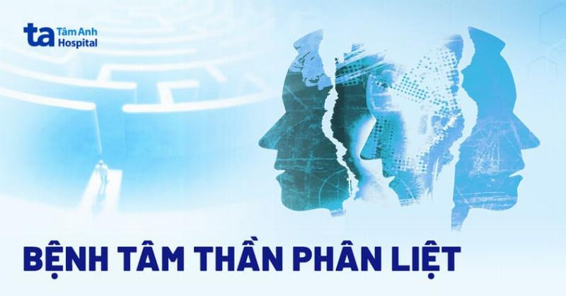 Hình ảnh minh họa quá trình điều trị và hỗ trợ cho người mắc bệnh tâm thần phân liệt, với sự tham gia của bác sĩ và gia đình.