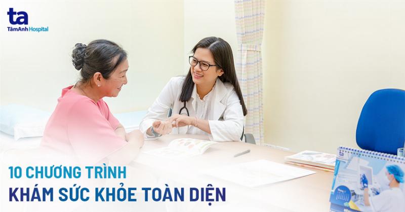 Các hạng mục thường có trong gói kiểm tra sức khỏe tổng quát
