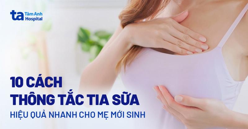 Dấu hiệu cần gặp bác sĩ khi trị tắc tia sữa tại nhà không hiệu quả hoặc có biến chứng