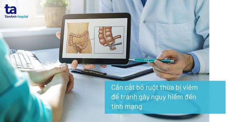 Phẫu thuật mổ mở cắt ruột thừa là phương pháp truyền thống.