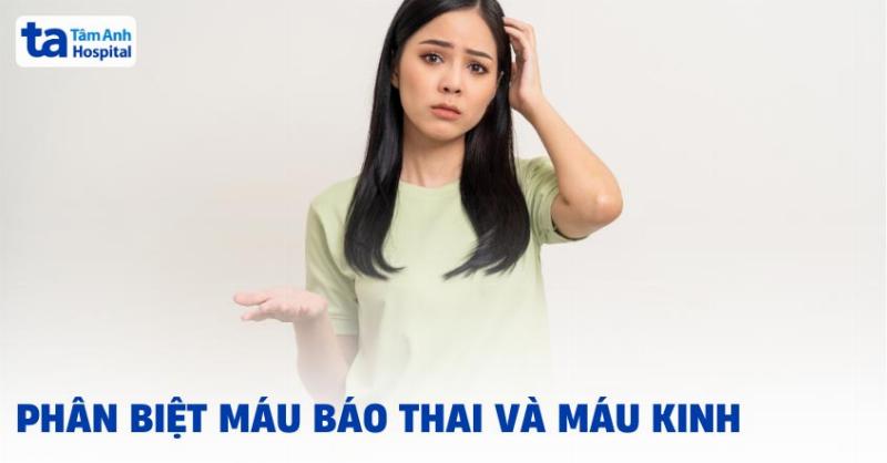 Hình ảnh máu báo thai và máu kinh: Phân biệt chuẩn xác