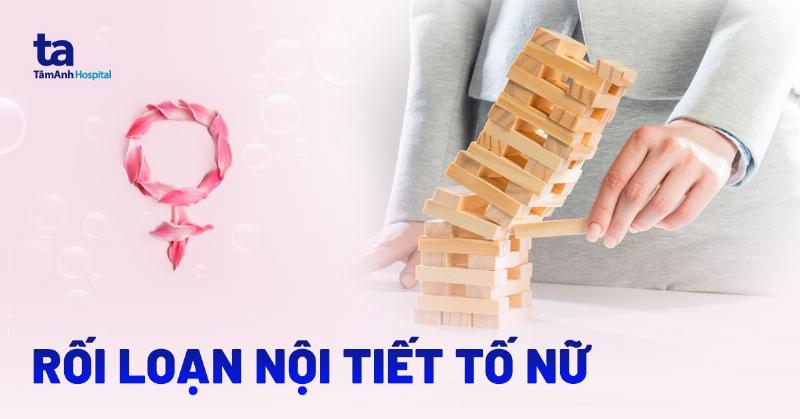 Minh họa một số dấu hiệu sức khỏe thường gặp ở phụ nữ liên quan đến hệ sinh sản hoặc hormone
