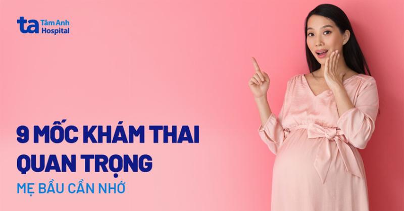 Hình ảnh mẹ bầu khám thai