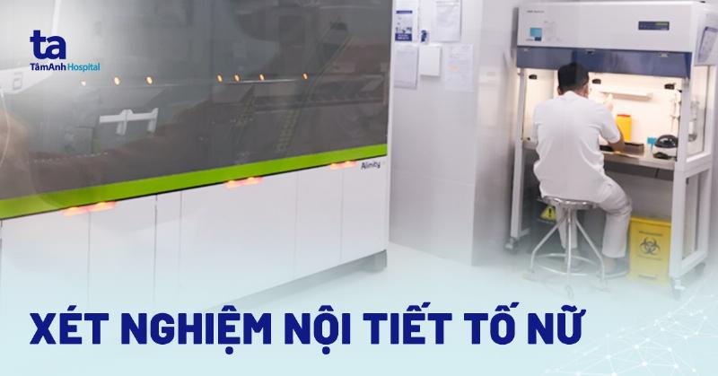 Mẫu máu được lấy để xét nghiệm nội tiết tố nữ ở tuổi dậy thì